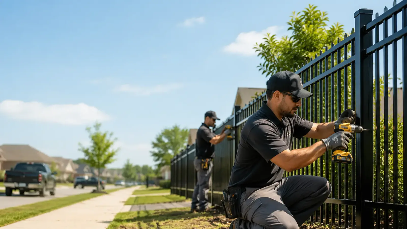 Metal Fence Installation in Monitor, WA